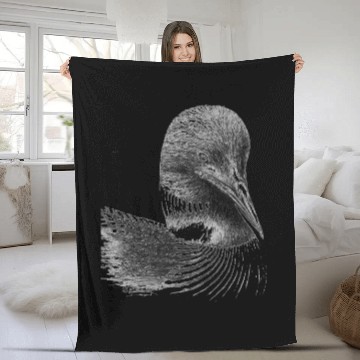 Discover Loon-Fleece Blankets Fleece Blankets