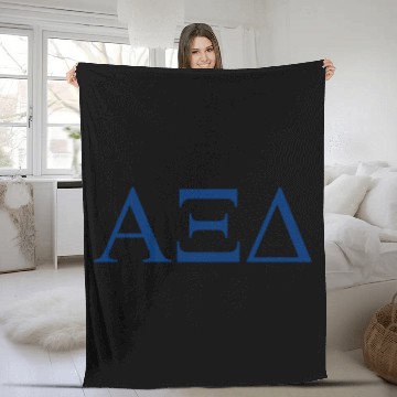 Discover Alpha Xi Delta Lil Big Logo Fleece Blankets