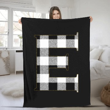 Discover Gingham Check E Fleece Blankets