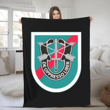 Discover 20th Special Forces Group Fleece Blankets