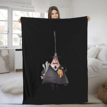 Discover Mayor Of Halloween Town | Smiling Face Fleece Blankets