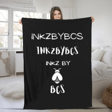 Discover Inkzbybcs Bee Logo Sleeveless Fleece Blankets