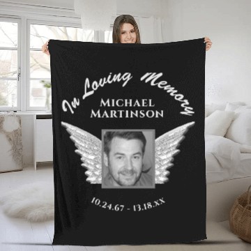 Discover Memorial | In Loving Memory Fleece Blankets