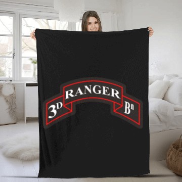 Discover 3rd Ranger Battalion 75th Ranger Regiment Fleece Blankets