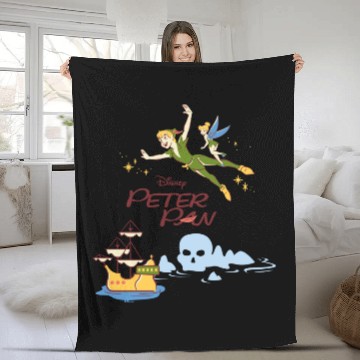 Discover Peter Pan & Tinkerbell Fleece Blankets