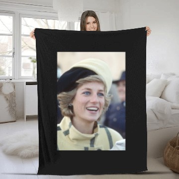 Discover No.37 Princess Diana Southampton 1984 Fleece Blankets