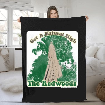 Discover Redwood Natural High Fleece Blankets