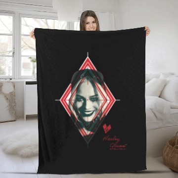 Discover The Suicide Squad | Harley Quinn Diamond Target Fleece Blankets