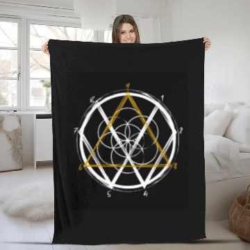 Discover Tesla Code Sleeveless Fleece Blankets