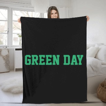 Discover Saint Patricks Green Day Fleece Blankets