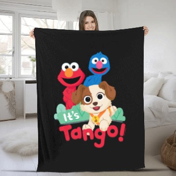 Discover Sesame Street | It's Tango With Elmo & Grover Fleece Blankets