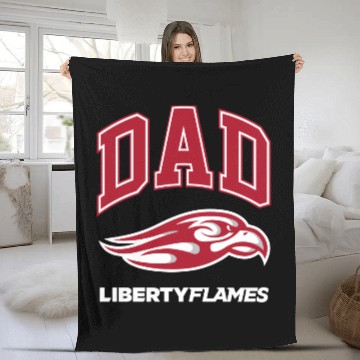 Discover Liberty University Fleece Blankets