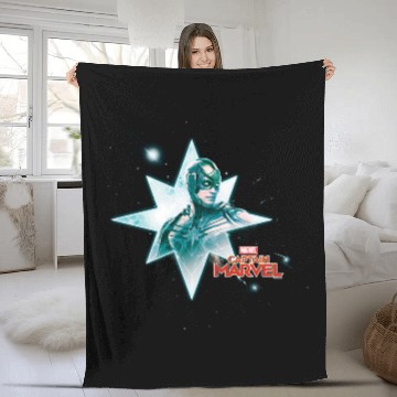 Discover Captain Marvel | Starforce Commander Fleece Blankets
