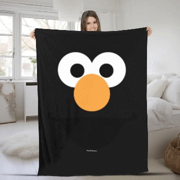 Discover Elmo Face Art Fleece Blankets