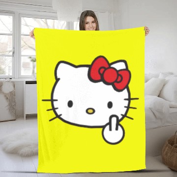 Discover Hello Kitty Fleece Blankets, Kitty Cat merch