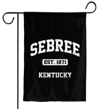 Discover Sebree Kentucky Ky State Athletic Style Garden Flags