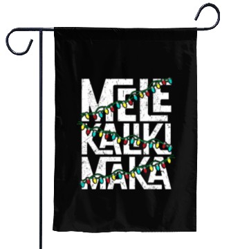 Discover Mele Kalikimaka Hawaiian Christmas Holidays Themed Garden Flags