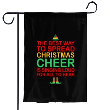 Discover The Best Way To Spread Christmas Cheer Sing Loud Garden Flags