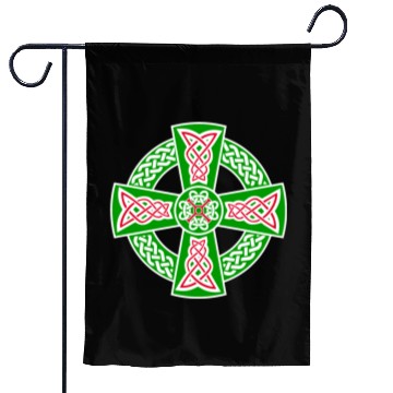 Discover Celtic cross Garden Flags