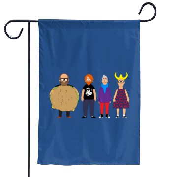 Discover Bob's Burgers Phish by Custeez Garden Flags