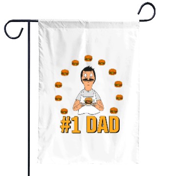Discover bobs burgers 1 dad Garden Flags