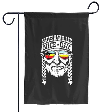 Discover Have A Willie Nice Day Unisex Garden Flags Love USA