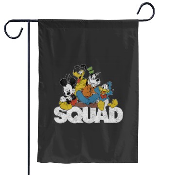 Discover Disney Mickey Mouse Squad Garden Flags