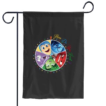 Discover Disney Inside Out Garden Flags, Inside Out Garden Flags, Disney Pixar Inside Out Garden Flags