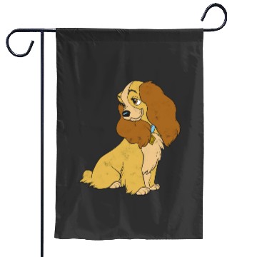 Discover Disney Lady And The Tramp Lady Simple Portrait Swea Garden Flags