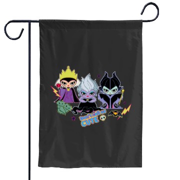 Discover Disney Villains Chibi Dont Call Us Cute Garden Flags
