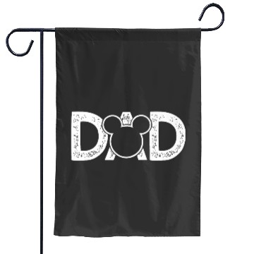 Discover Disney Mickey Mouse Dad Premium Garden Flags