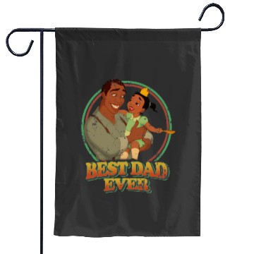Discover Retro James And Tiana Best Dad Ever Disney Garden Flags