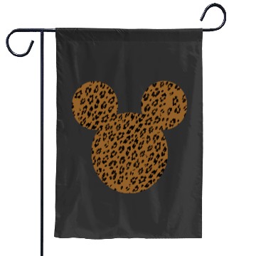 Discover Disney Mickey And Friends Mickey Mouse Cheetah Print Garden Flags