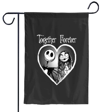 Discover Disney Nightmare Before Christmas Drip Heart Raglan Baseball Tee Garden Flags