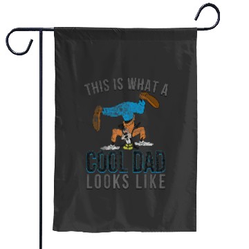 Discover Disney Cool Dad Goofy Premium Garden Flags