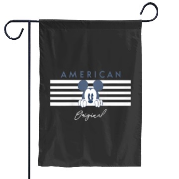 Discover Disney American Original Mickey Raglan Baseball Tee Garden Flags