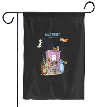 Discover Disney The Aristocats Cats Playing Piano Raglan Baseball Tee Garden Flags