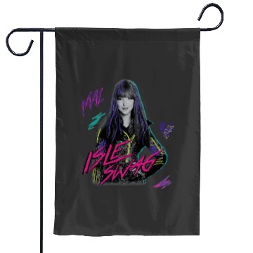 Discover Disney Descendants 2 Mal Isle Swag Garden Flags
