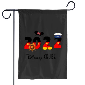 Discover Disneyy Cruise Sailor Garden Flags
