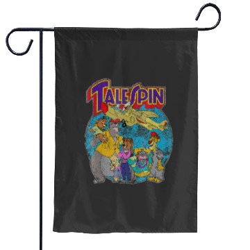 Discover disneys talespin graphic Garden Flags
