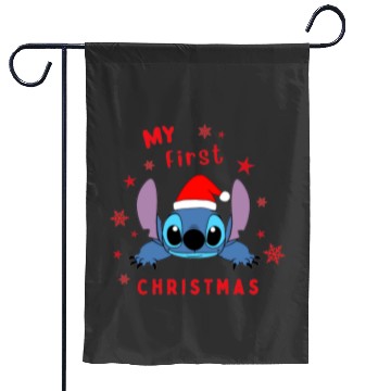 Discover My Favorite Color Is Lights Macthing  , Stitch Eras Tour , Stitch Shirt, Disney Land Lilo and Stitch Garden Flags