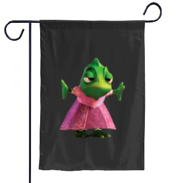 Discover Pascal the Chameleon from Disney Tangled Garden Flags