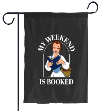 Discover Disney Princess Belle My Weekend Is Booked Garden Flags