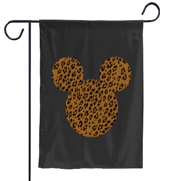Discover Disney Mickey And Friends Mickey Mouse Cheetah Print Garden Flags
