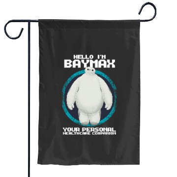 Discover Disney Big Hero 6 Hello Im Baymax Graphic Garden Flags