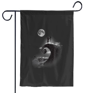 Discover disney nightmare bee christmas jack and sally Garden Flags
