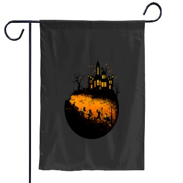Discover Disney Mickey And Friends Halloween Group Shot Garden Flags