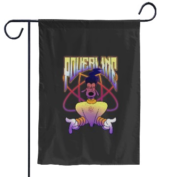 Discover disney a goofy movie powerline logo portrait Garden Flags