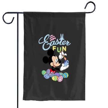 Discover Disney Mickey Mouse Easter Fun Painting Eggs Garden Flags