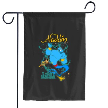 Discover Disney Aladdin Genies Magic Carpet Ride Garden Flags